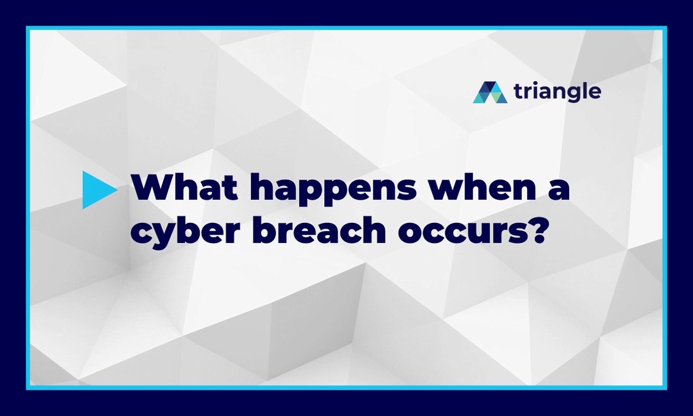 What happens when a cyber breach occurs? | Triangle's CR video series